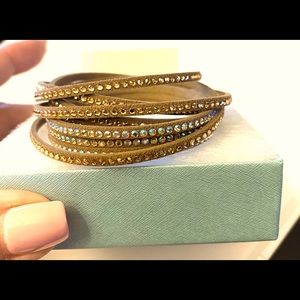 ❌❌SOLD❌❌Touchstone Crystal Wrap Star Bracelet